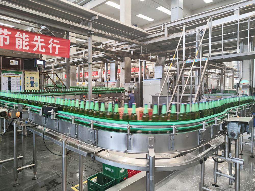 Beer filling line